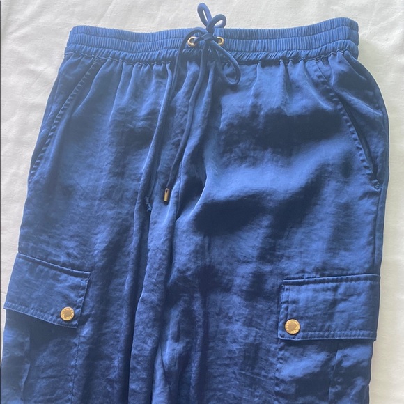 MICHAEL Michael Kors Blue Leggings Elastic Waistband - Picture 1 of 11